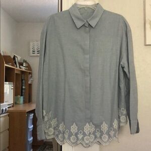 🐩 🌹Embroidered shirt